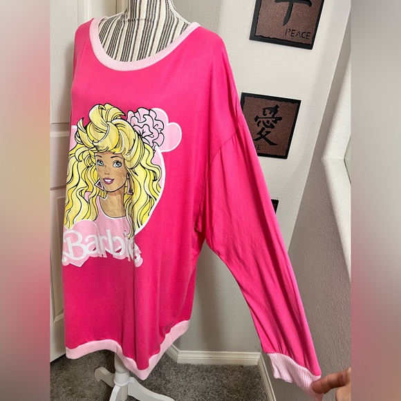 BARBIE pink intimate valentines day sleep wear Dress plus size 3X - Picture 10 of 10